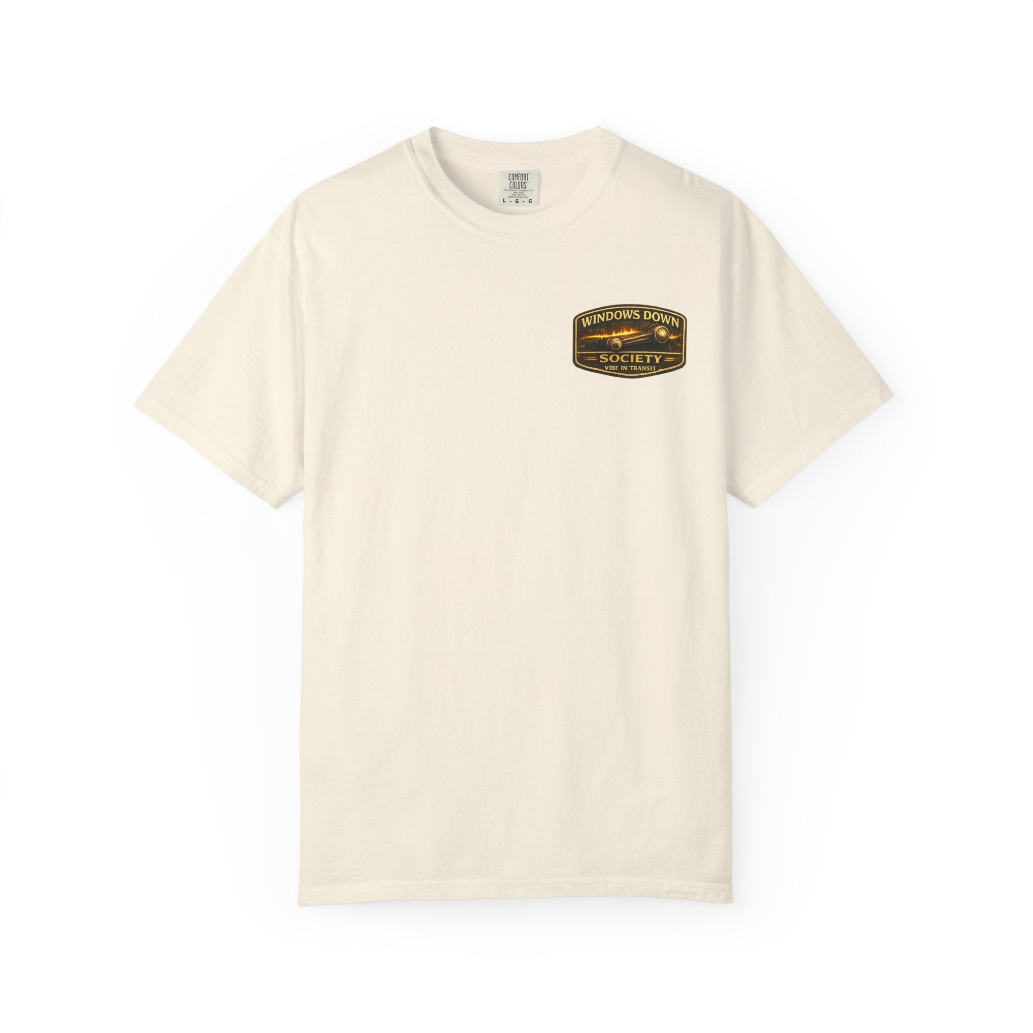 Windows Down Society – Vintage Road Trip Music T-Shirt