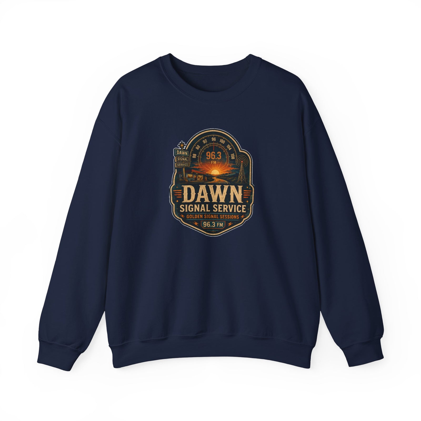 Vibe In Transit | Dawn Signal Service | Golden Signal Sessions Sweatshirt