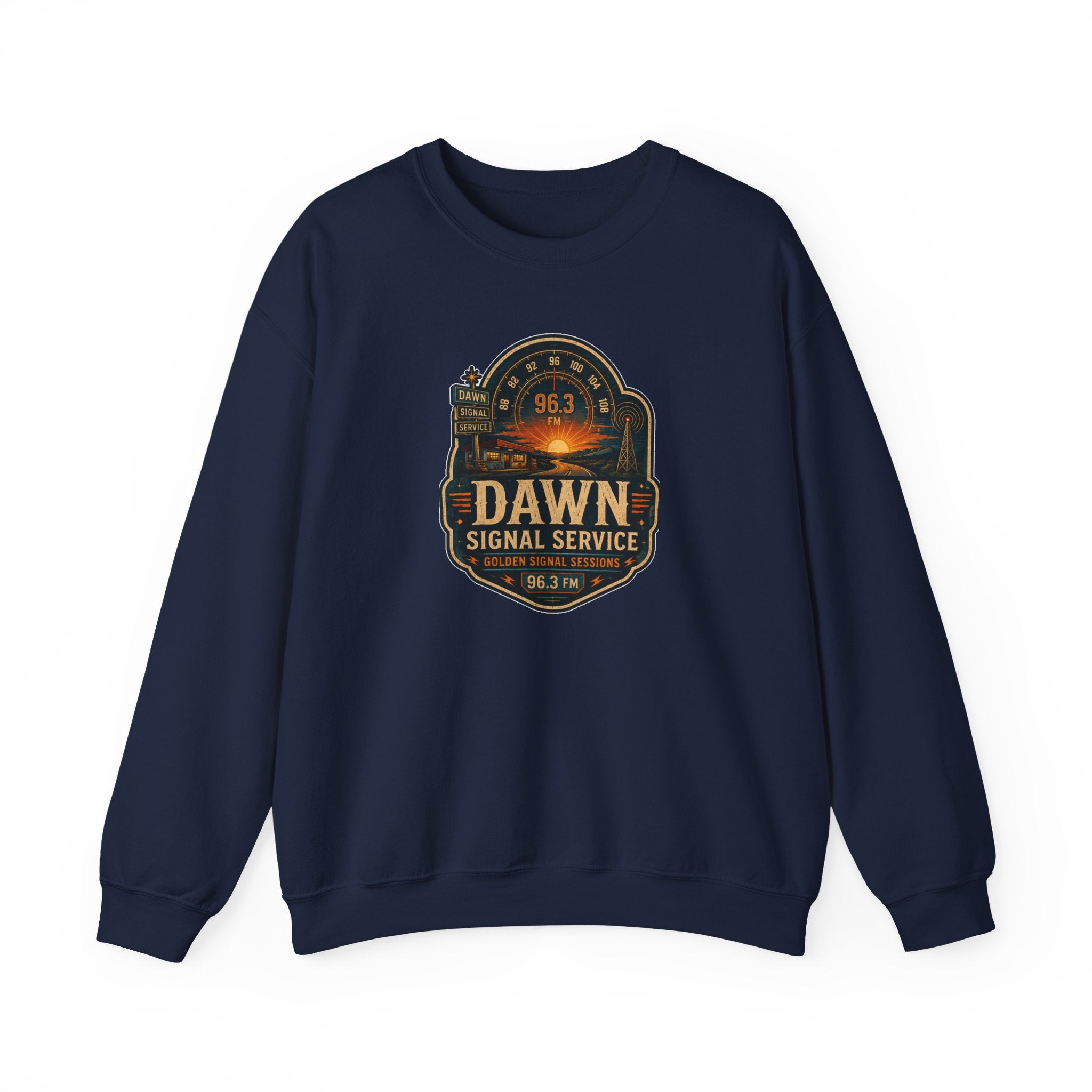 Vibe In Transit | Dawn Signal Service | Golden Signal Sessions Sweatshirt