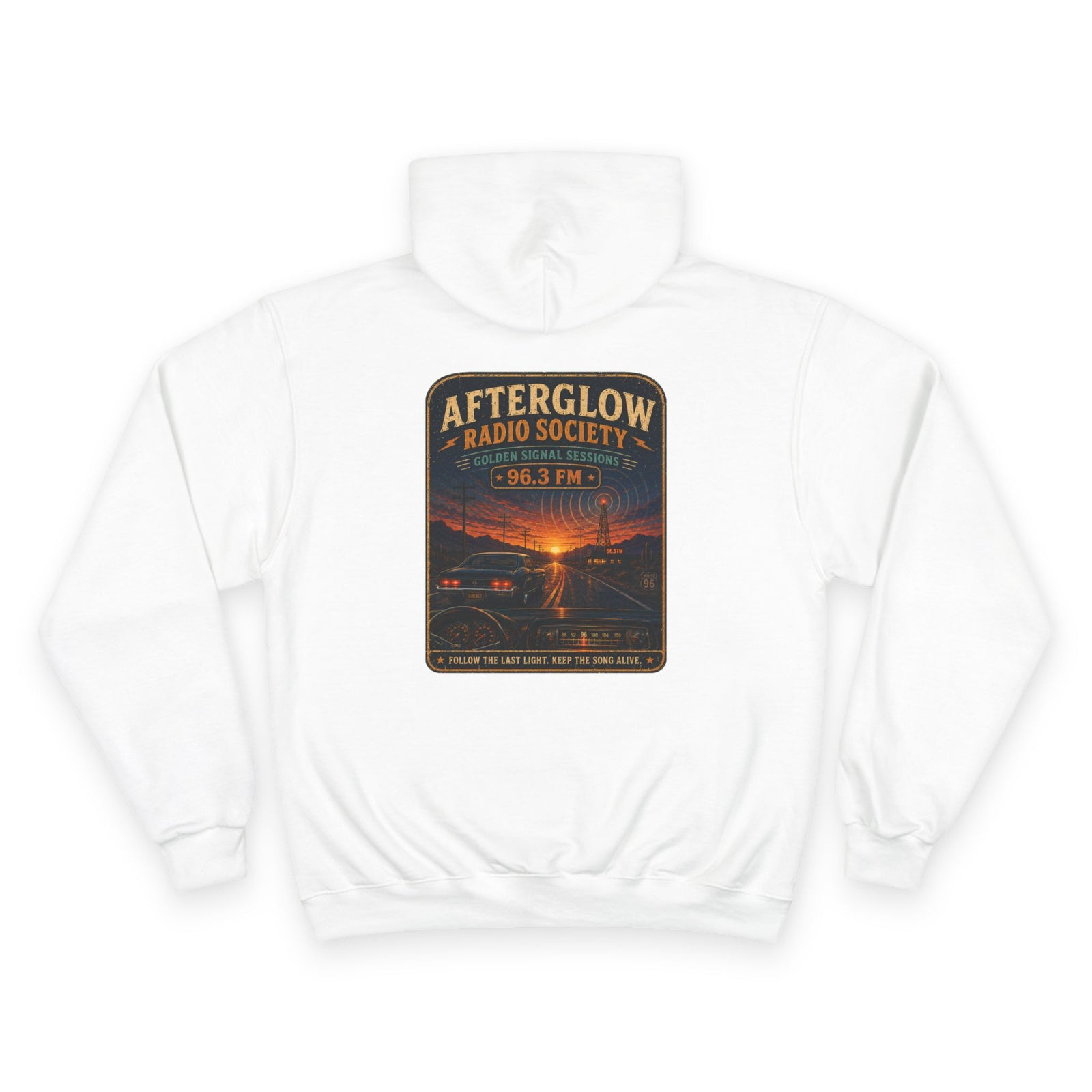 Vibe In Transit | Afterglow Radio Society | Golden Signal Sessions Hoodie