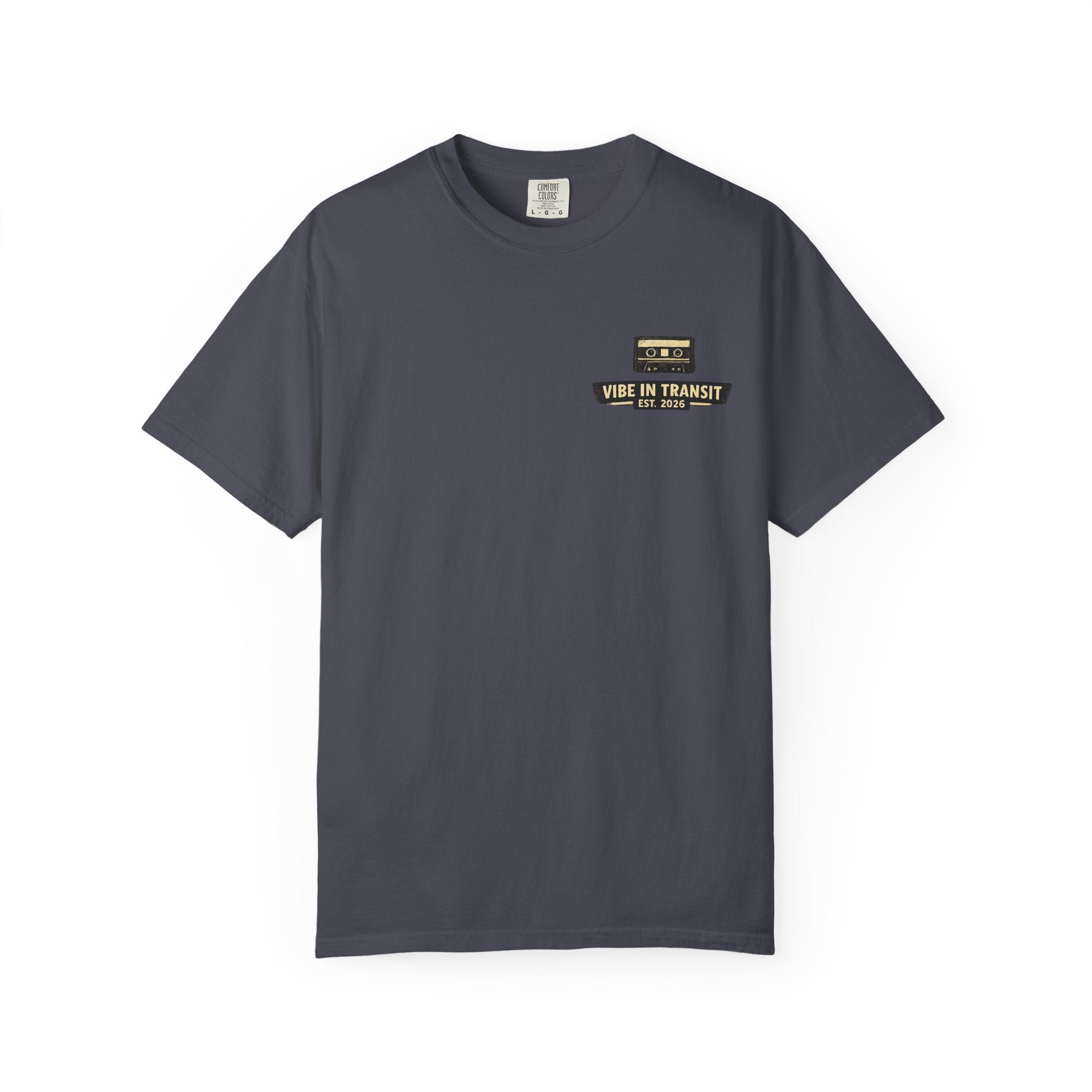 Windows Down Therapy – Vintage Road Trip Music Graphic T-Shirt