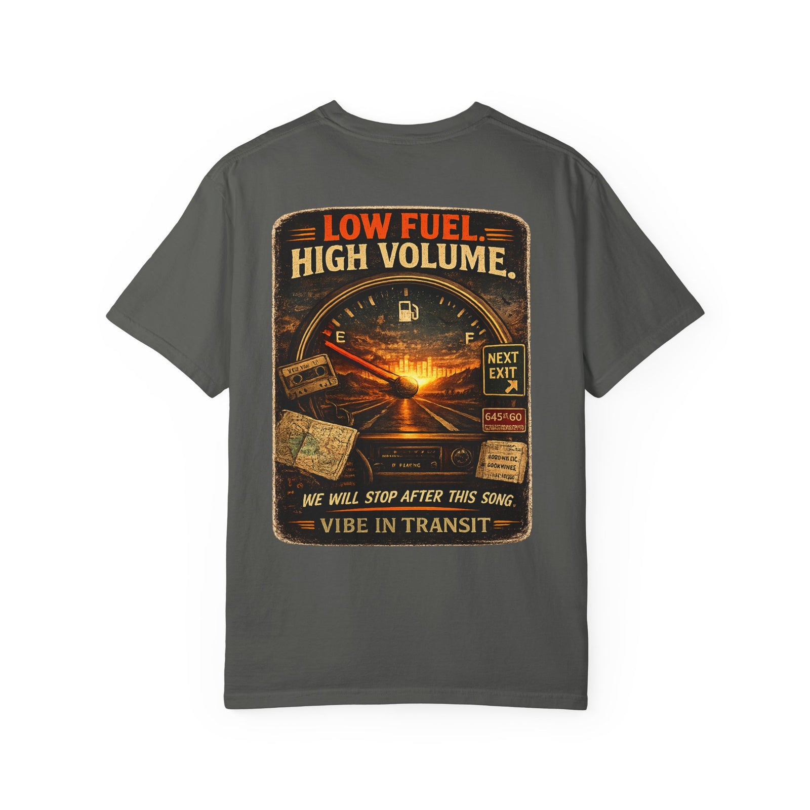Fuel For The Chorus – Vintage Low Fuel Music T-Shirt