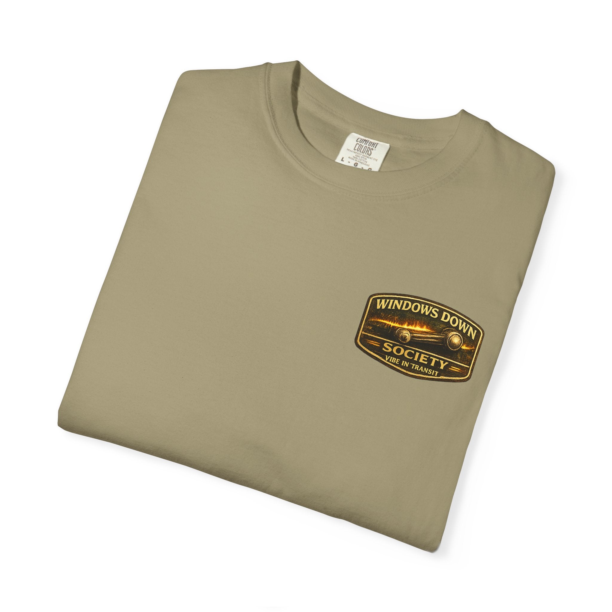 Windows Down Society – Vintage Road Trip Music T-Shirt