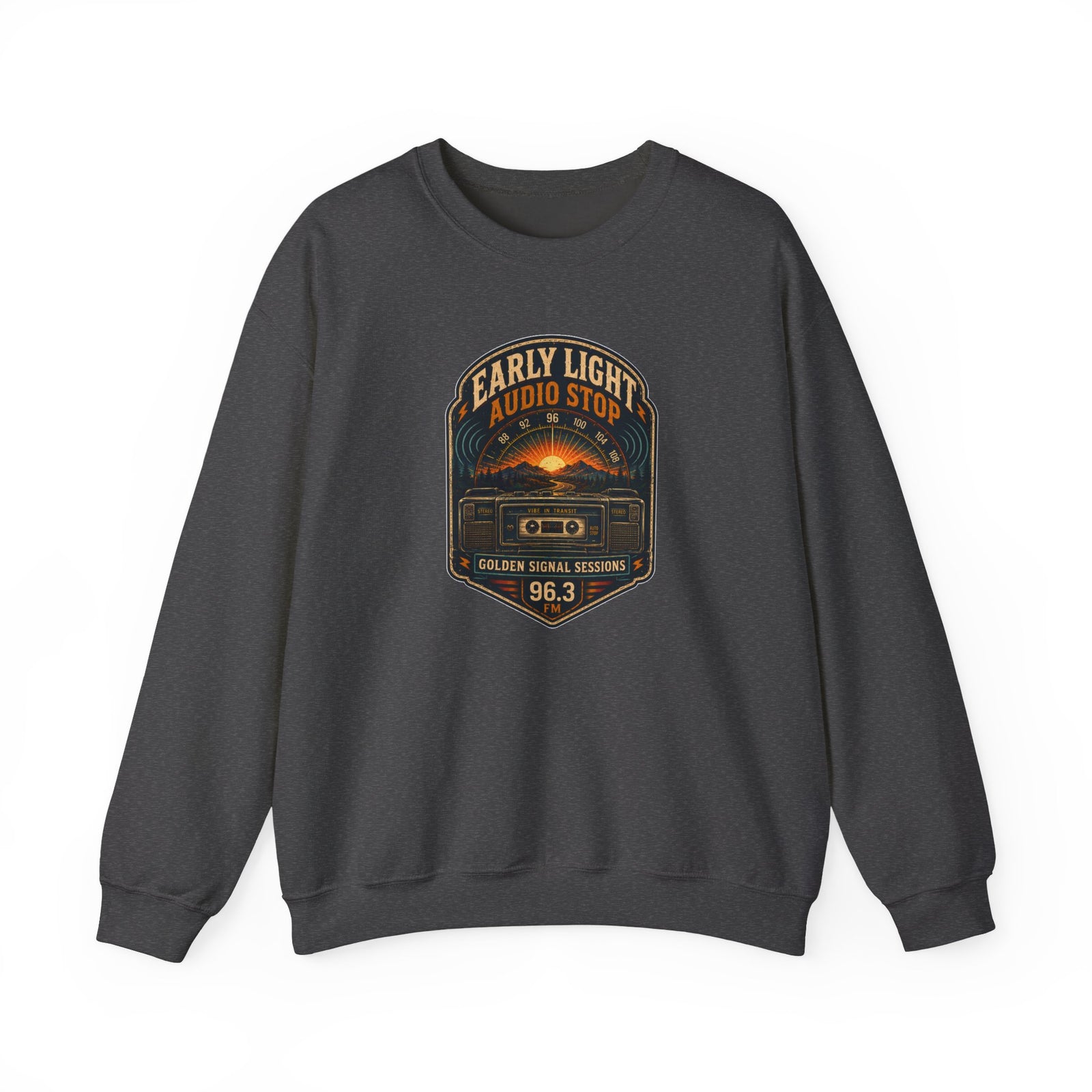 Vibe In Transit | Early Light Audio Stop | Golden Signal Sessions Sweatshirt