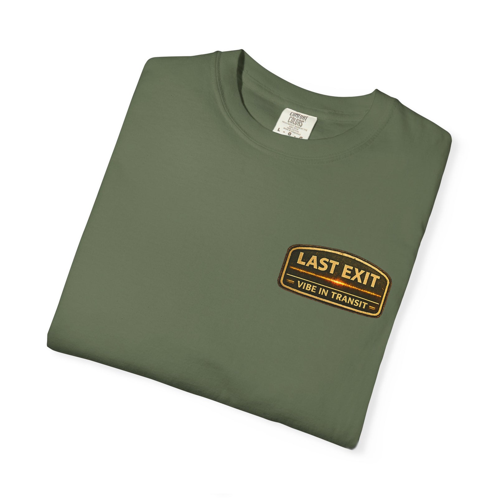Last Exit Before Home – Vintage Highway Music T-Shirt