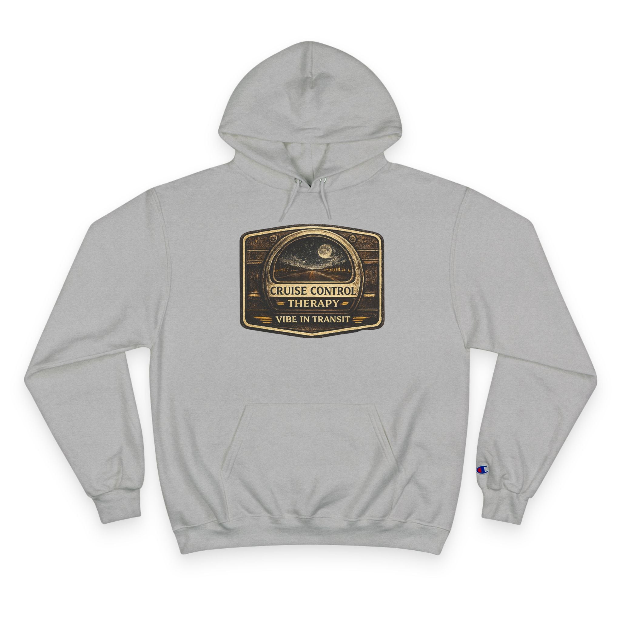 Cruise Control Therapy – Vintage Night Drive Hoodie