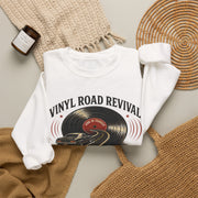 Vibe In Transit | Vinyl Road Revival Sweatshirt | Vibing In Vintage