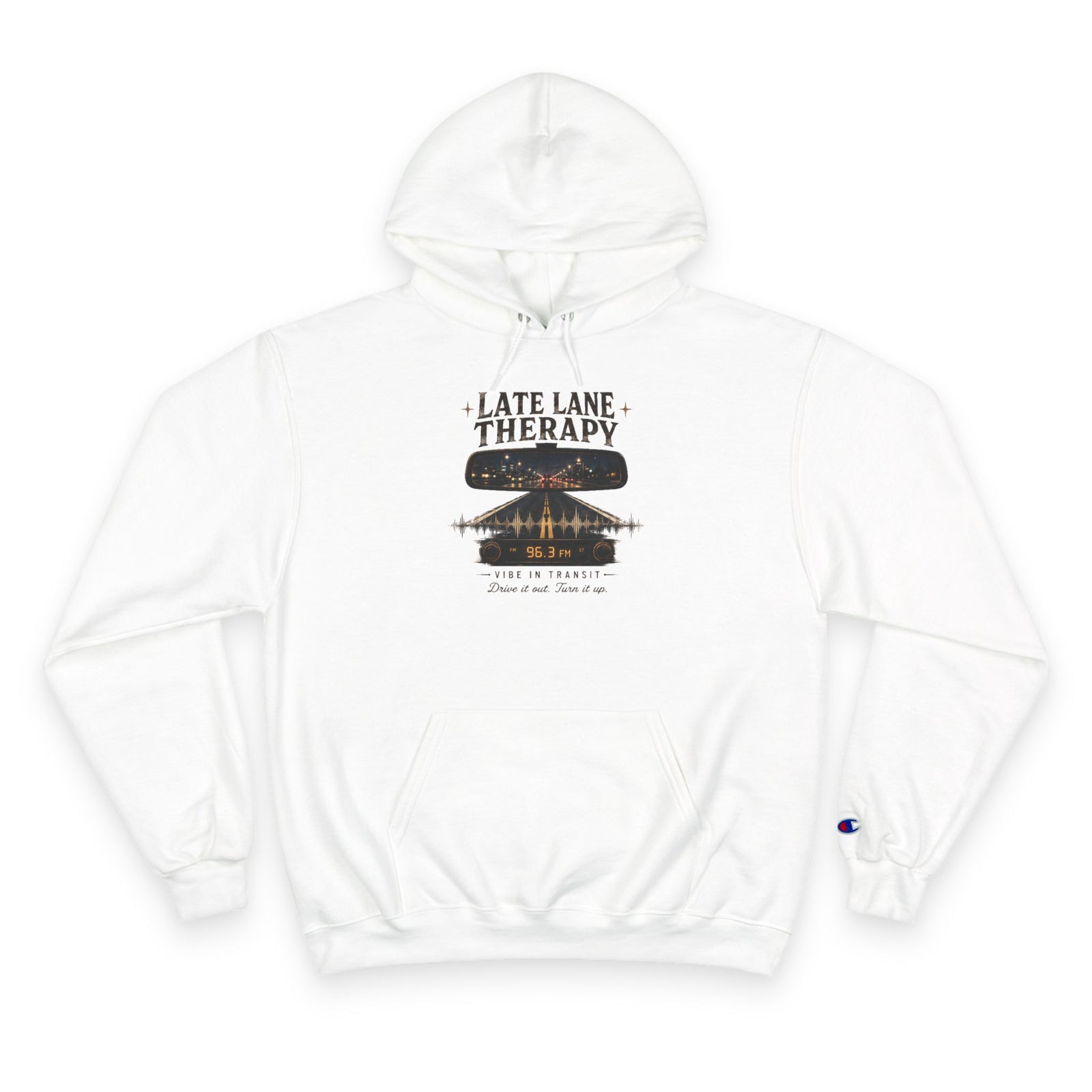 Vibe In Transit | Late Lane Therapy Hoodie | Commute Sessions