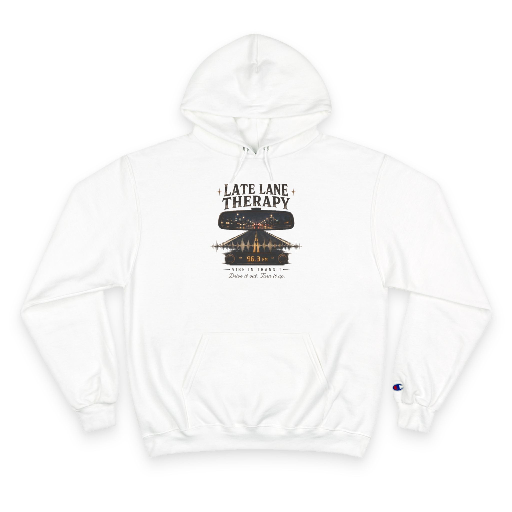Vibe In Transit | Late Lane Therapy Hoodie | Commute Sessions