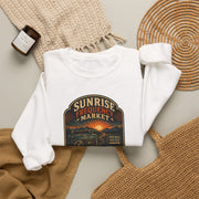 Vibe In Transit | Sunrise Frequency Market | Golden Signal Sessions Sweatshirt
