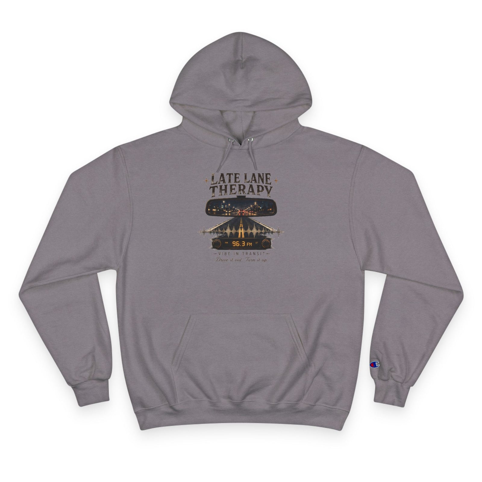 Vibe In Transit | Late Lane Therapy Hoodie | Commute Sessions
