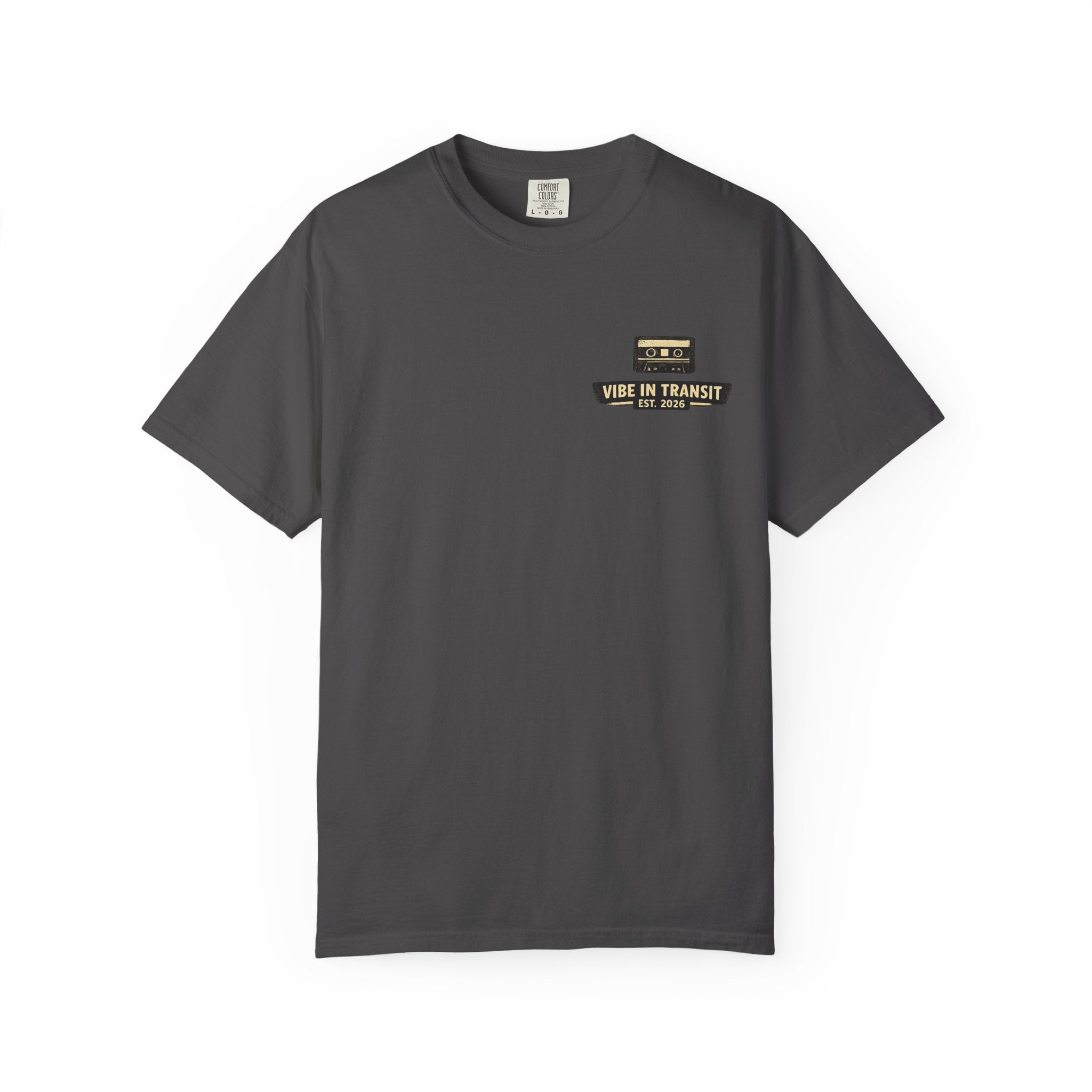 Windows Down Therapy – Vintage Road Trip Music Graphic T-Shirt