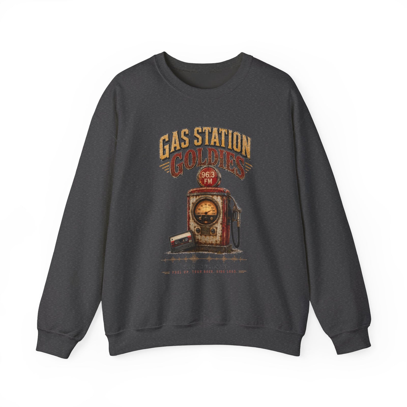 Vibe In Transit | Gas Station Goldies Sweatshirt | Vibing In Vintage