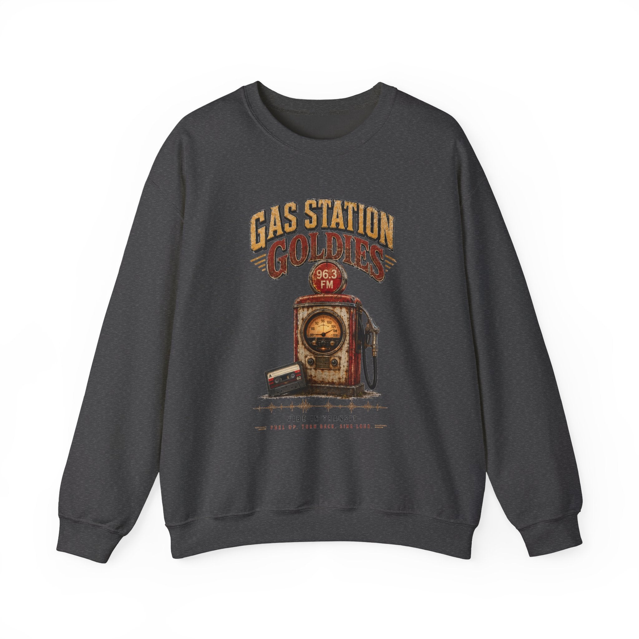Vibe In Transit | Gas Station Goldies Sweatshirt | Vibing In Vintage