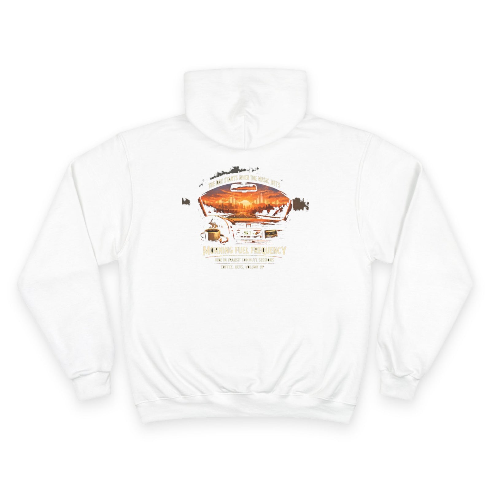 Vibe In Transit | Morning Fuel Frequency Hoodie | Commute Sessions