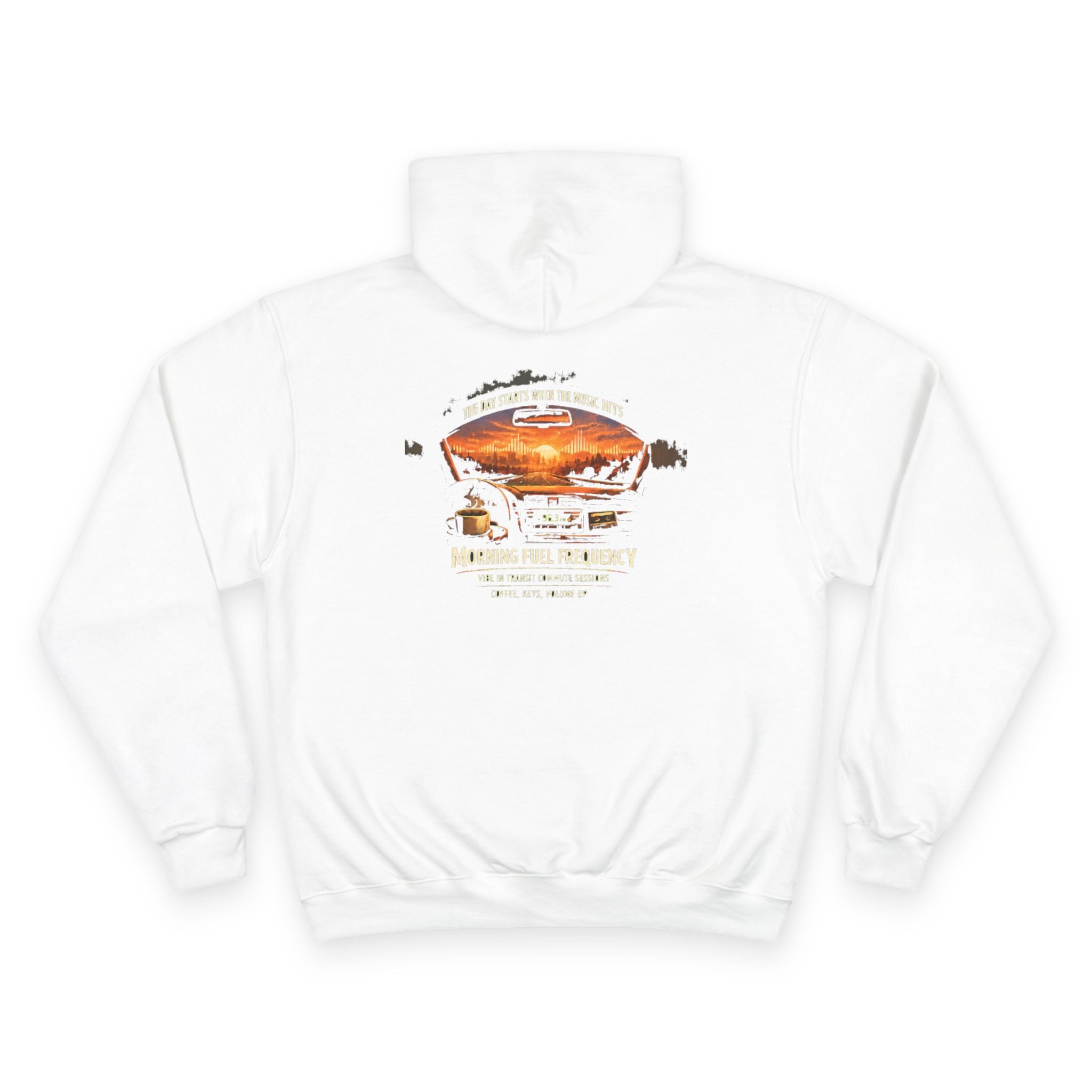 Vibe In Transit | Morning Fuel Frequency Hoodie | Commute Sessions