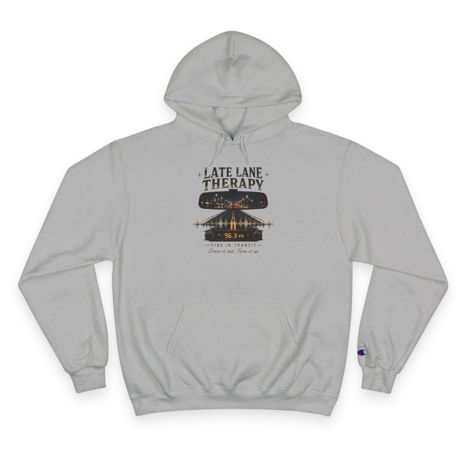 Vibe In Transit | Late Lane Therapy Hoodie | Commute Sessions