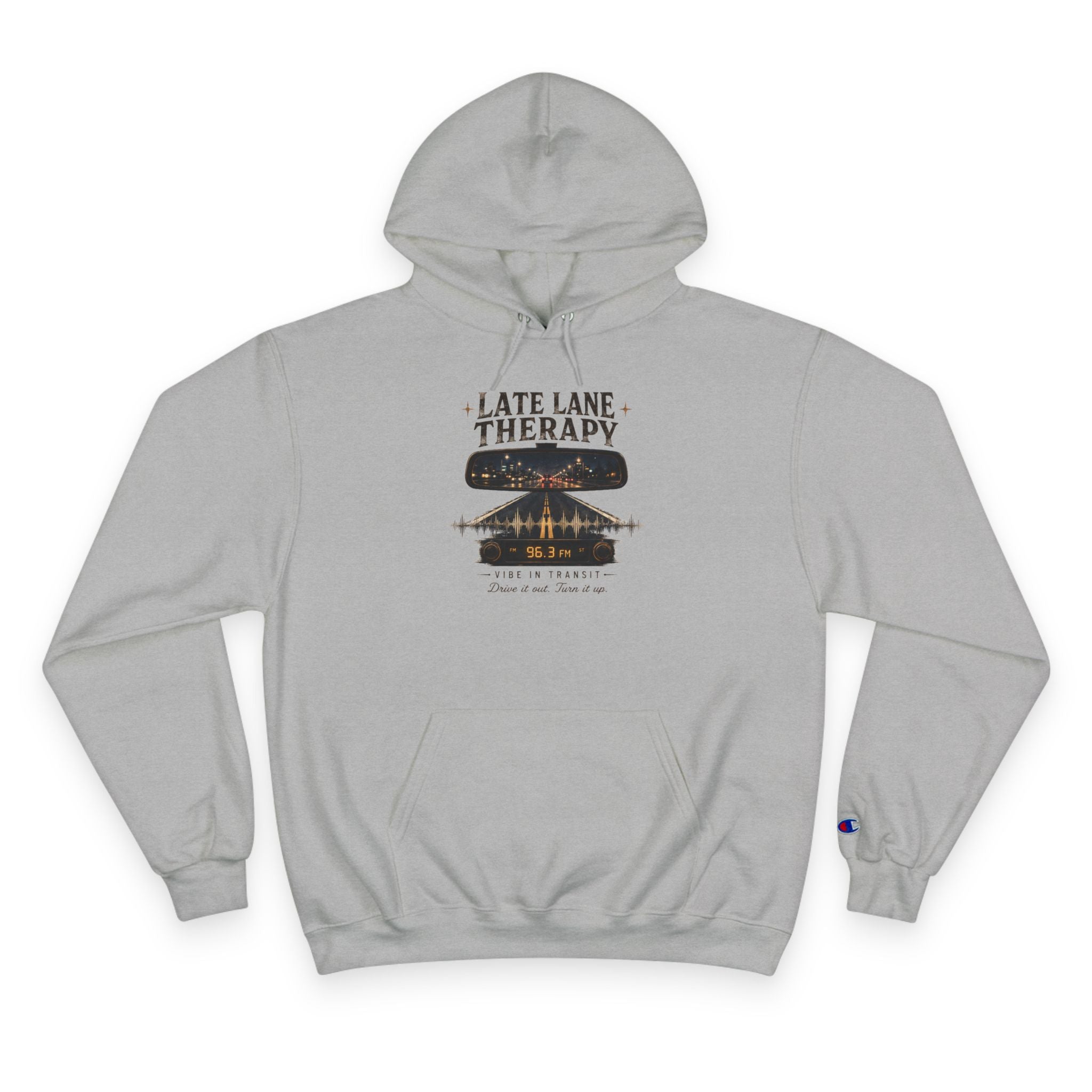 Vibe In Transit | Late Lane Therapy Hoodie | Commute Sessions