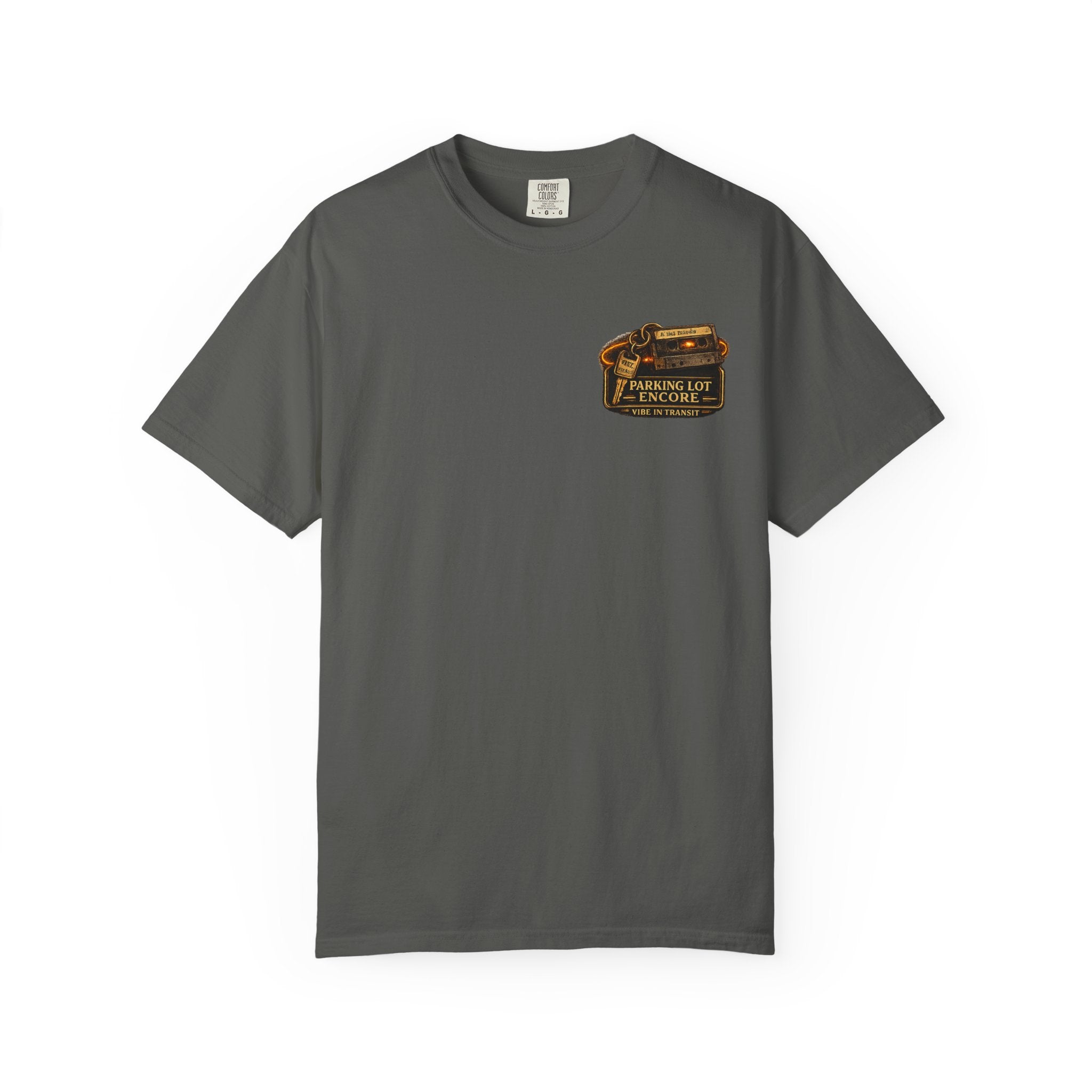 Parking Lot Encore – Vintage Night Drive Music T-Shirt