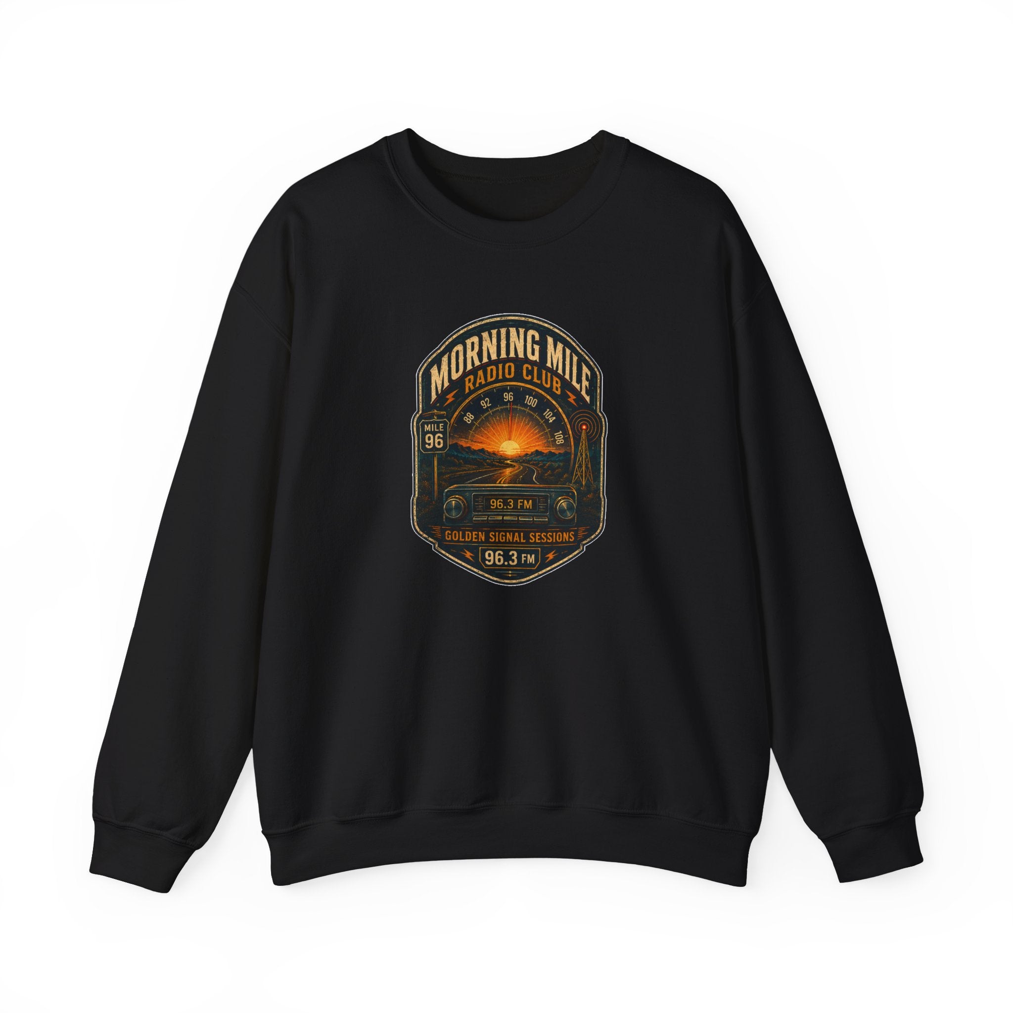 Vibe In Transit | Morning Mile Radio Club | Golden Signal Sessions Sweatshirt