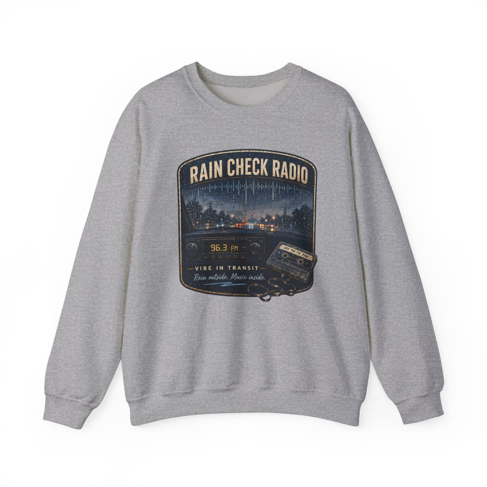 Vibe In Transit | Rain Check Radio Sweatshirt | Commute Sessions