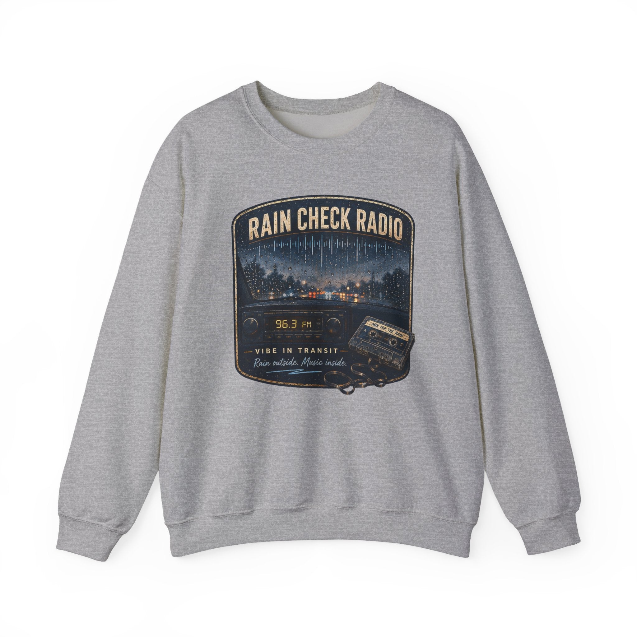 Vibe In Transit | Rain Check Radio Sweatshirt | Commute Sessions