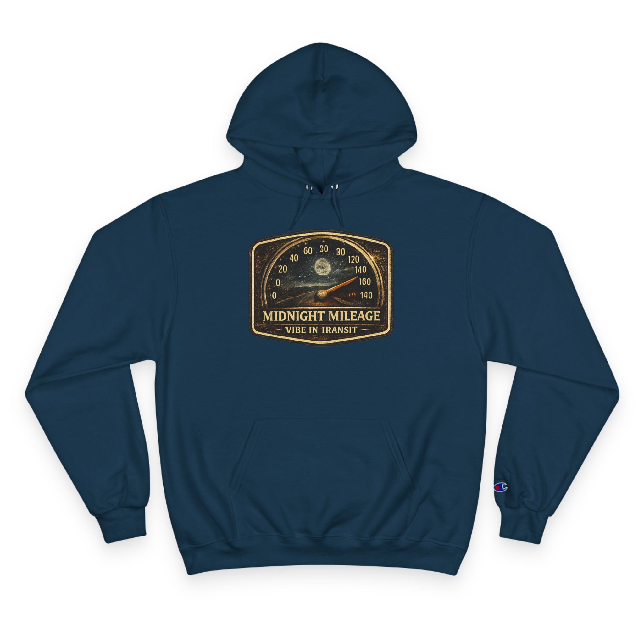 Midnight Mileage – Vintage Night Drive Hoodie