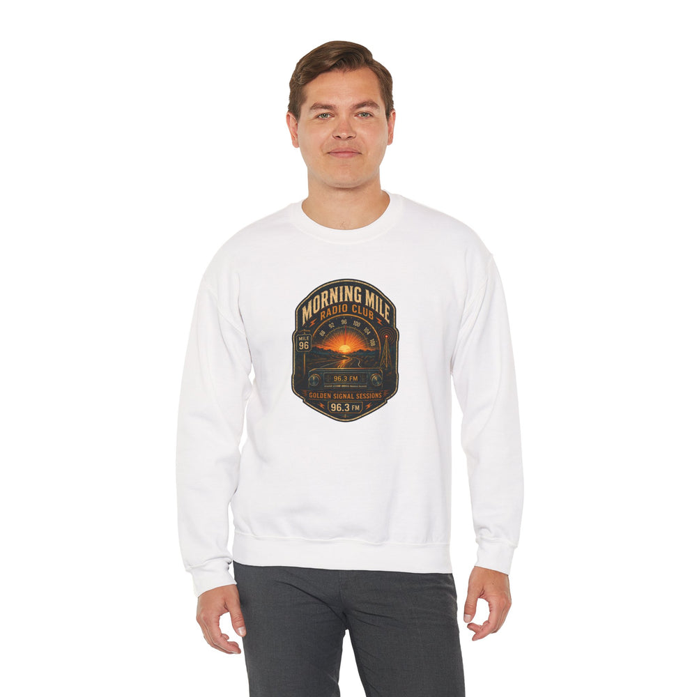 Vibe In Transit | Morning Mile Radio Club | Golden Signal Sessions Sweatshirt