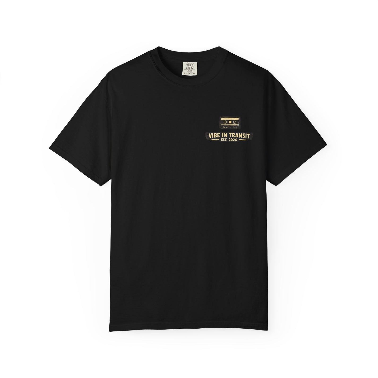 Windows Down Therapy – Vintage Road Trip Music Graphic T-Shirt