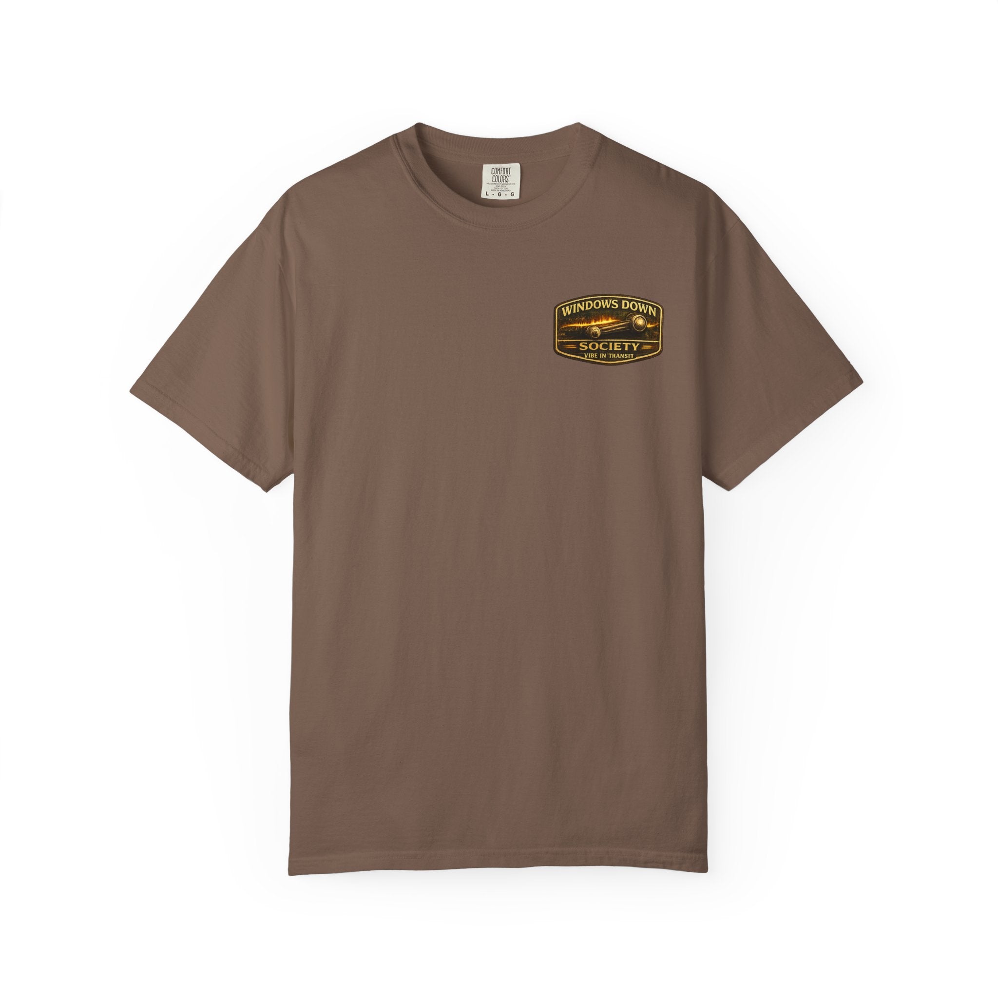 Windows Down Society – Vintage Road Trip Music T-Shirt