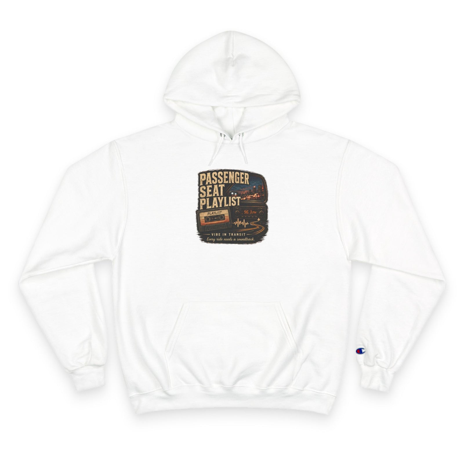 Vibe In Transit | Passenger Seat Playlist Hoodie | Commute Sessions