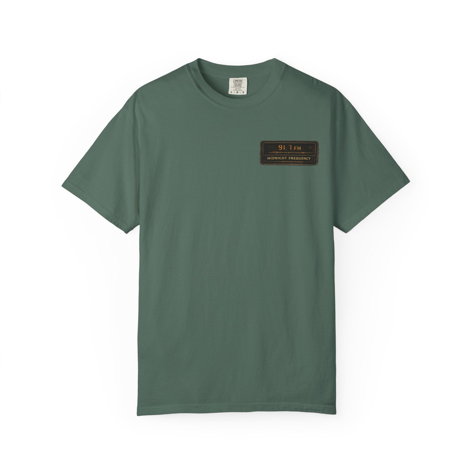 Midnight Frequency – Vintage Night Drive Music Graphic T-Shirt