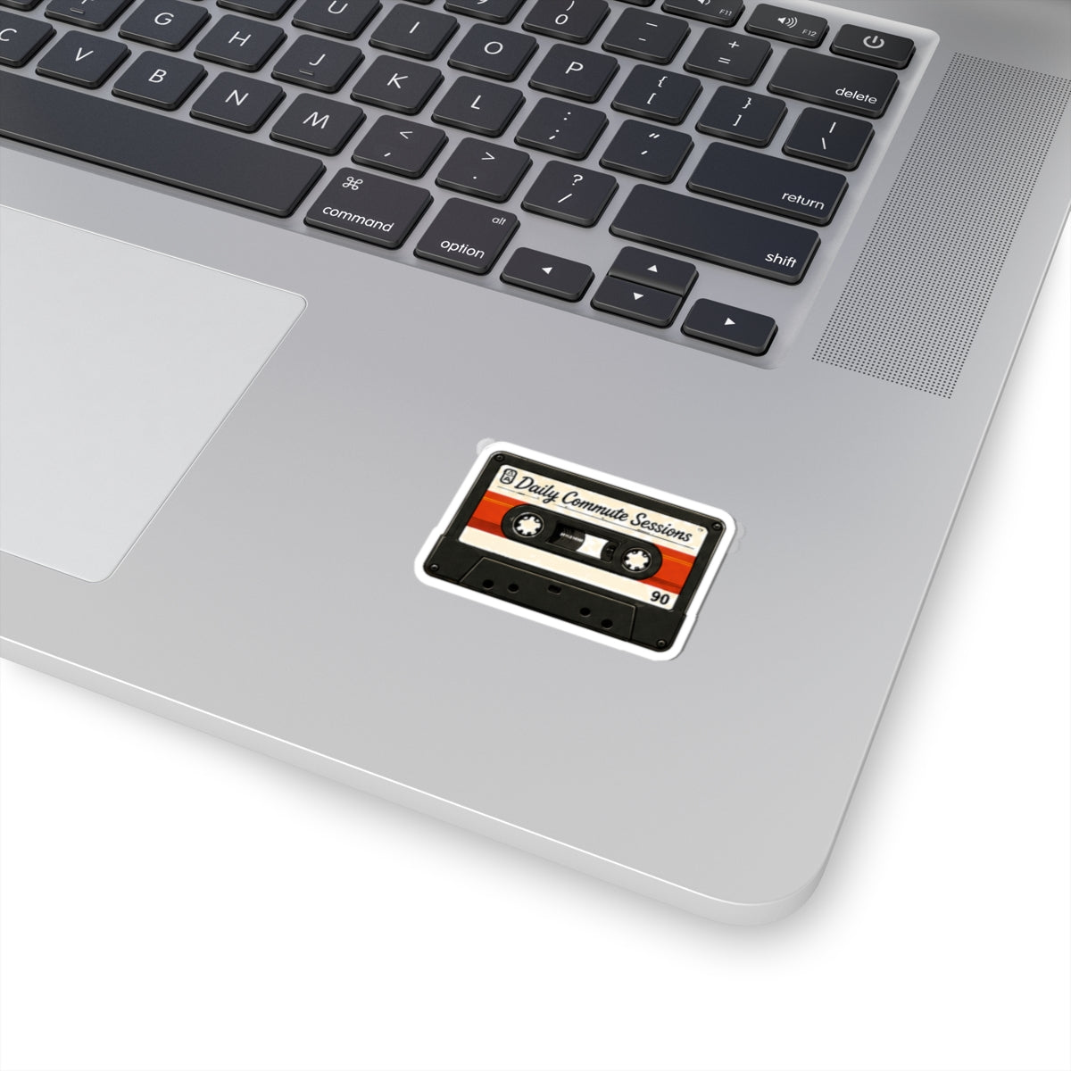 Vibe In Transit | Daily Commute Sessions Cassette Sticker | Retro Music Sticker