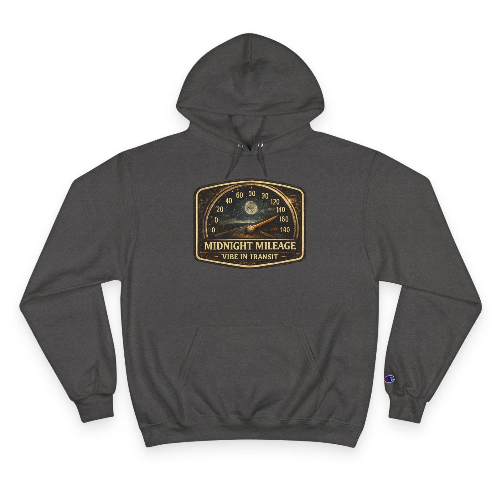 Midnight Mileage – Vintage Night Drive Hoodie
