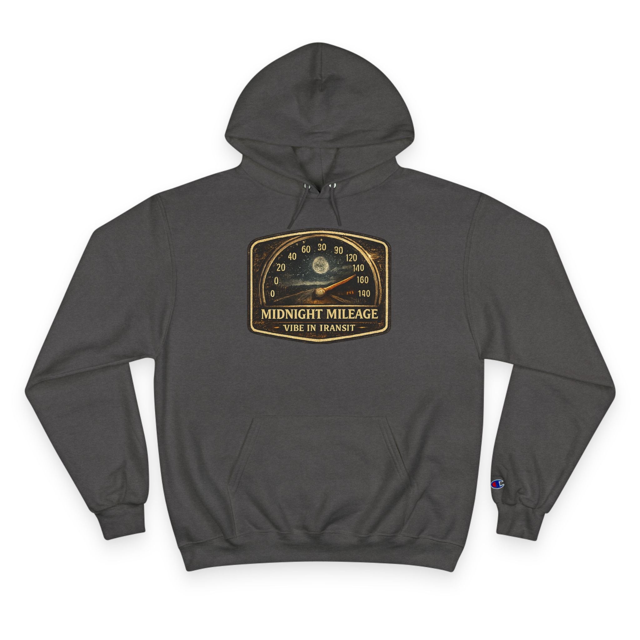 Midnight Mileage – Vintage Night Drive Hoodie