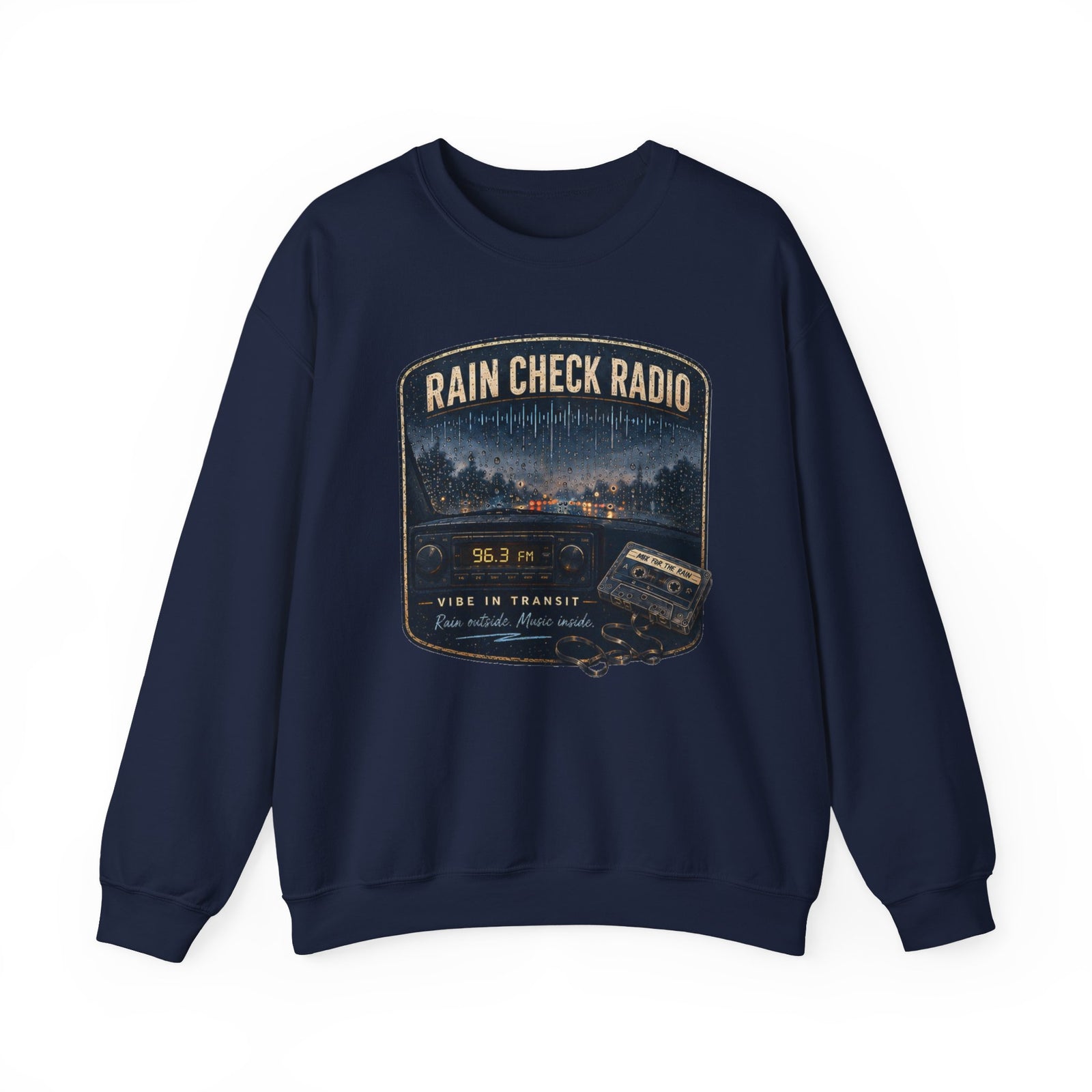Vibe In Transit | Rain Check Radio Sweatshirt | Commute Sessions