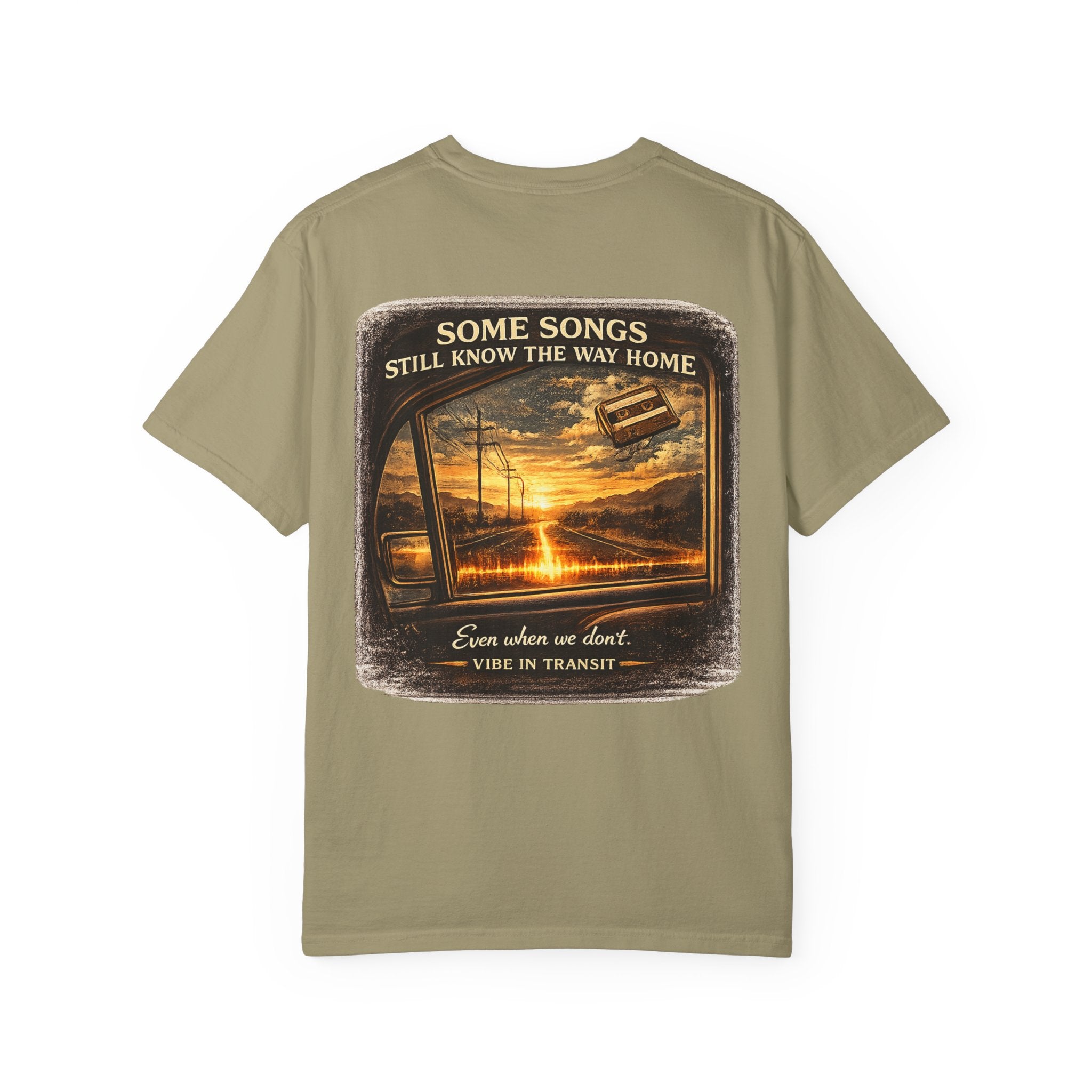 Passenger Seat Memories – Vintage Road Trip Music T-Shirt