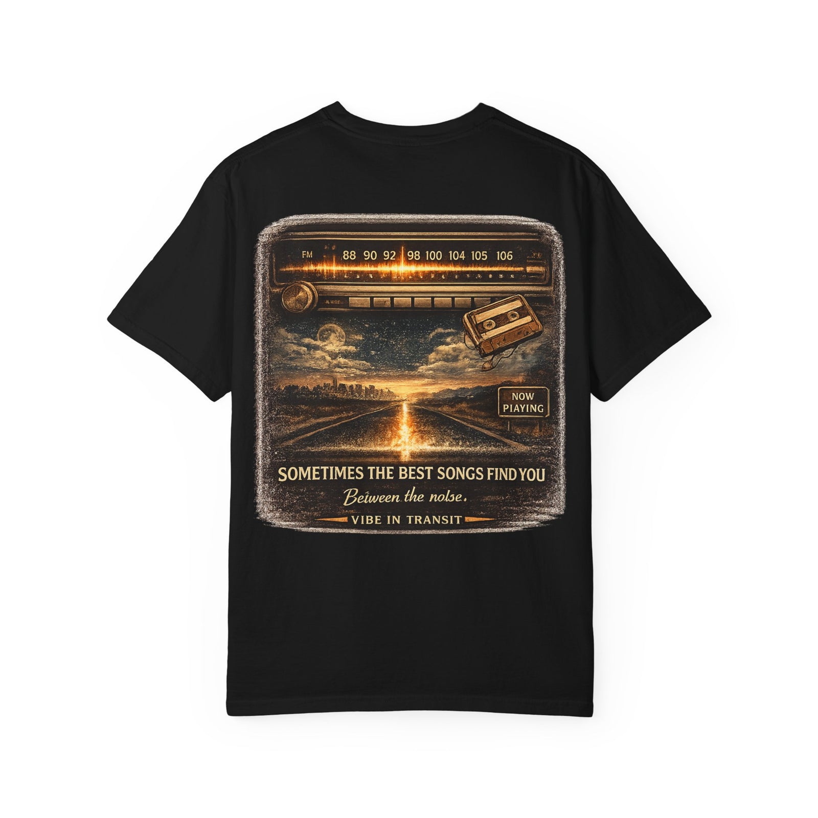 Static Between Stations – Vintage Radio Road Trip T-Shirt