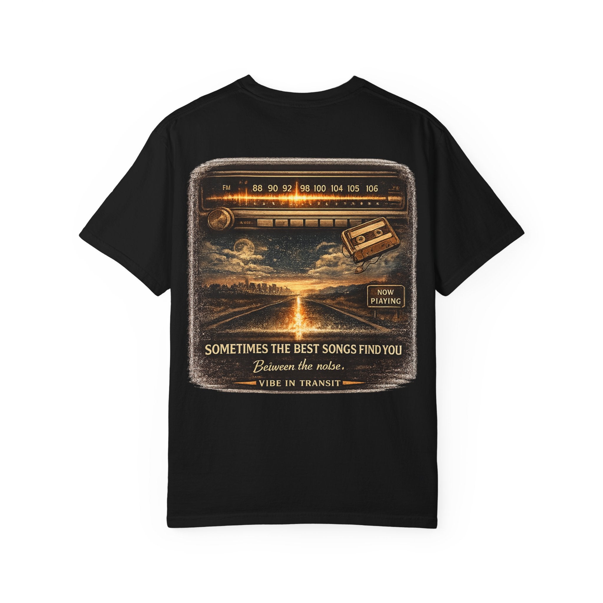 Static Between Stations – Vintage Radio Road Trip T-Shirt