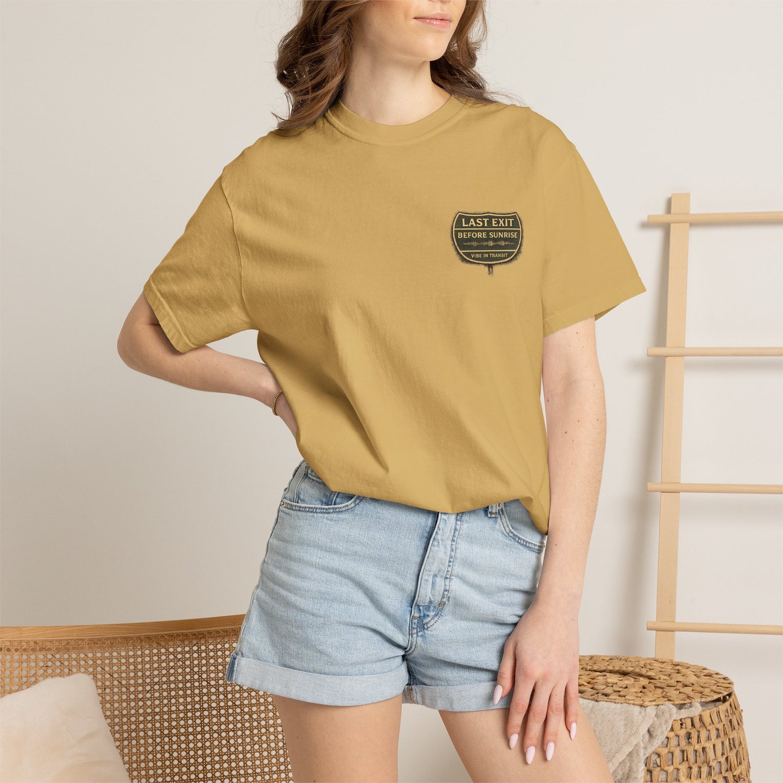 Last Exit Before Sunrise – Vintage Highway Music Graphic T-Shirt