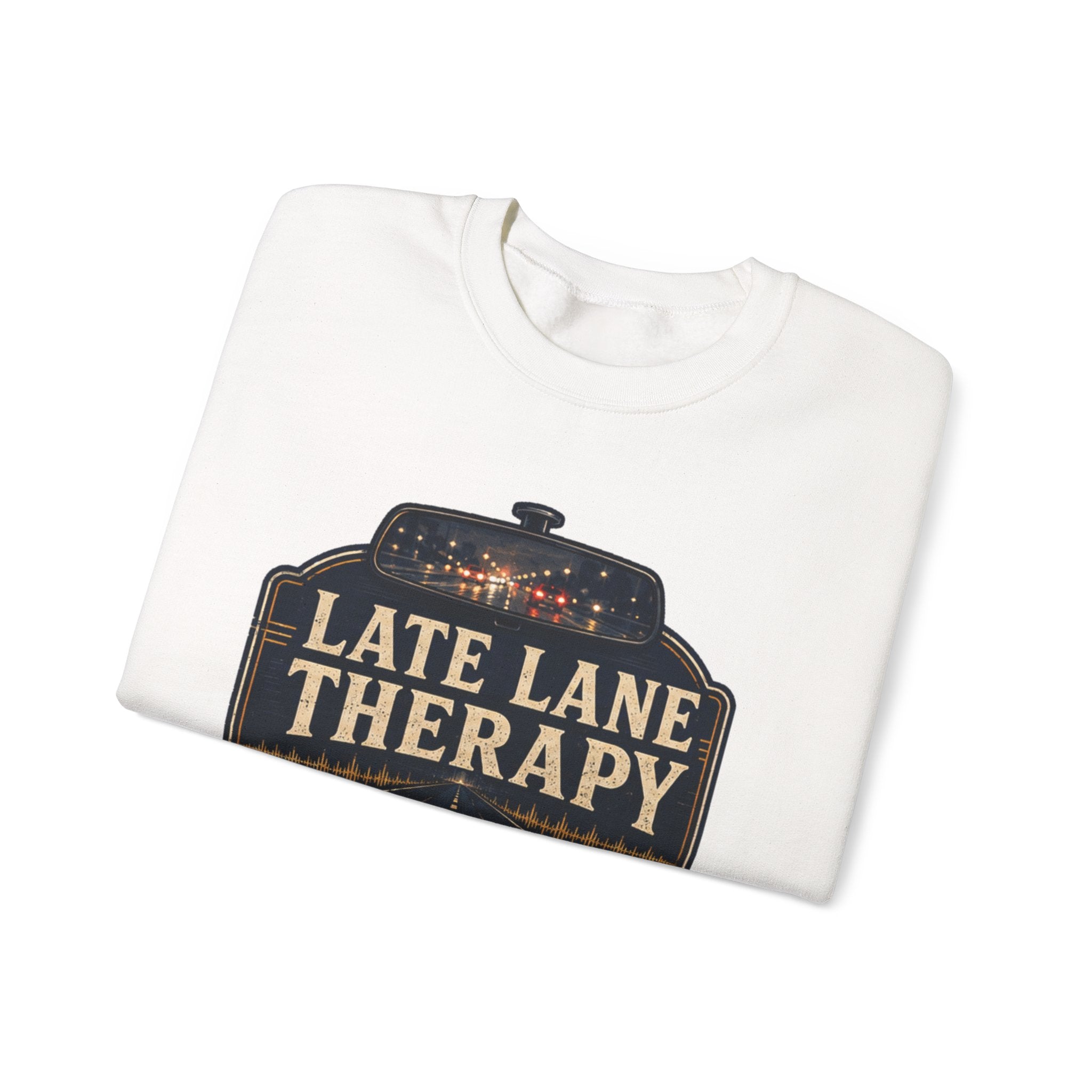 Vibe In Transit | Late Lane Therapy Sweatshirt | Commute Sessions
