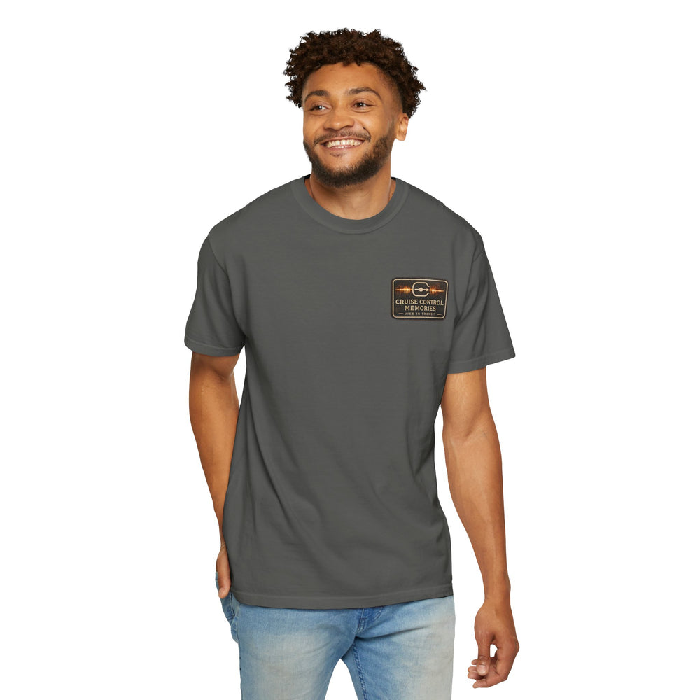 Cruise Control Memories – Vintage Night Drive Music T-Shirt