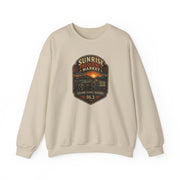 Vibe In Transit | Sunrise Frequency Market | Golden Signal Sessions Sweatshirt