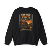 Vibe In Transit | Sunrise Frequency Market | Golden Signal Sessions Sweatshirt