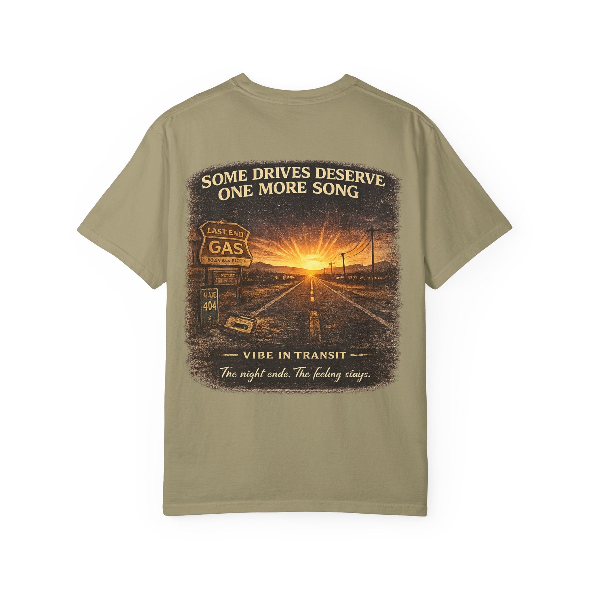Last Exit Before Sunrise – Vintage Highway Music Graphic T-Shirt