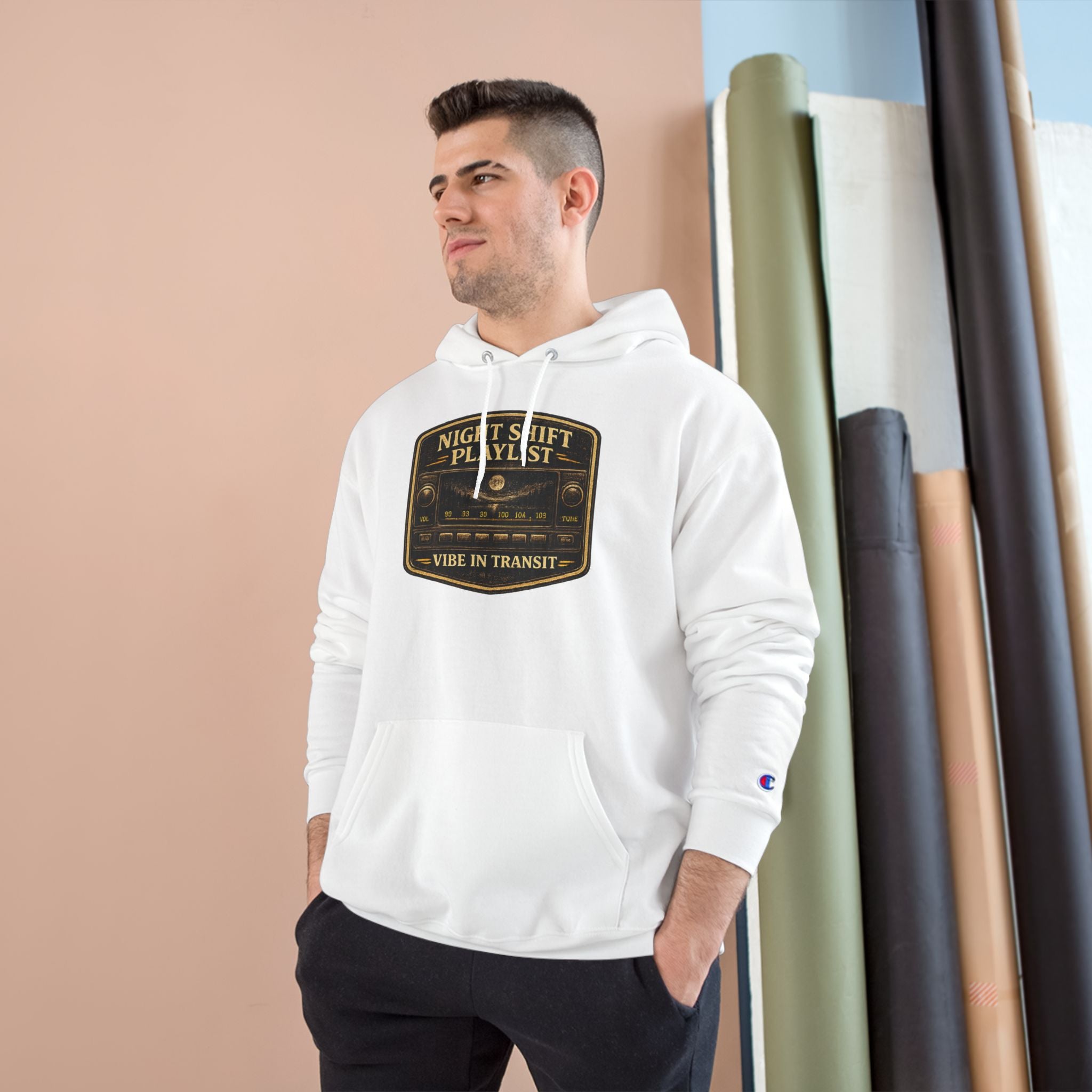 Night Shift Playlist – Vintage Late Night Drive Hoodie