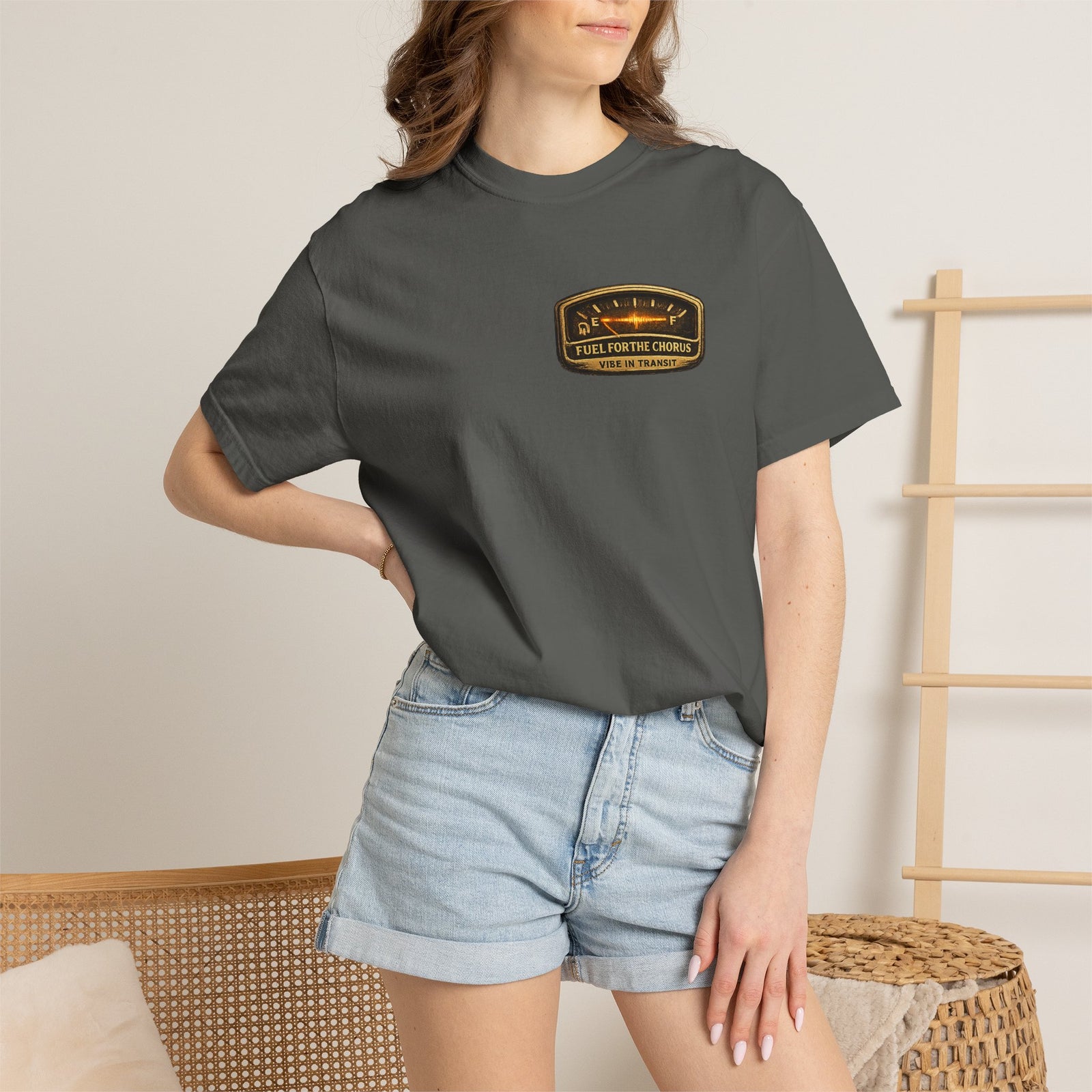 Fuel For The Chorus – Vintage Low Fuel Music T-Shirt