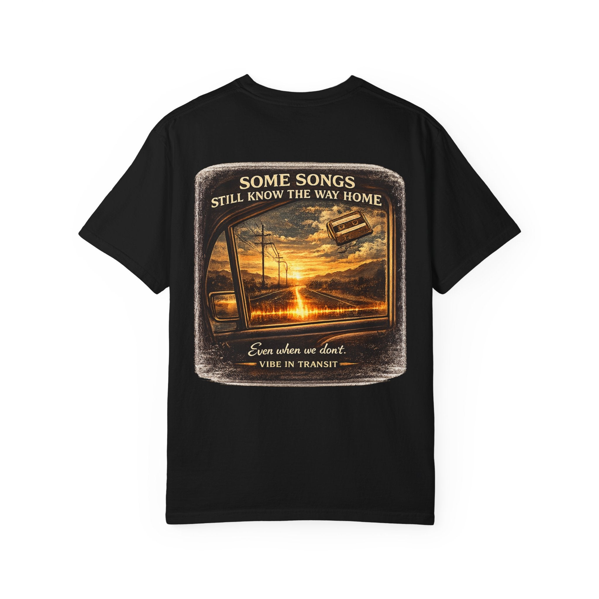 Passenger Seat Memories – Vintage Road Trip Music T-Shirt
