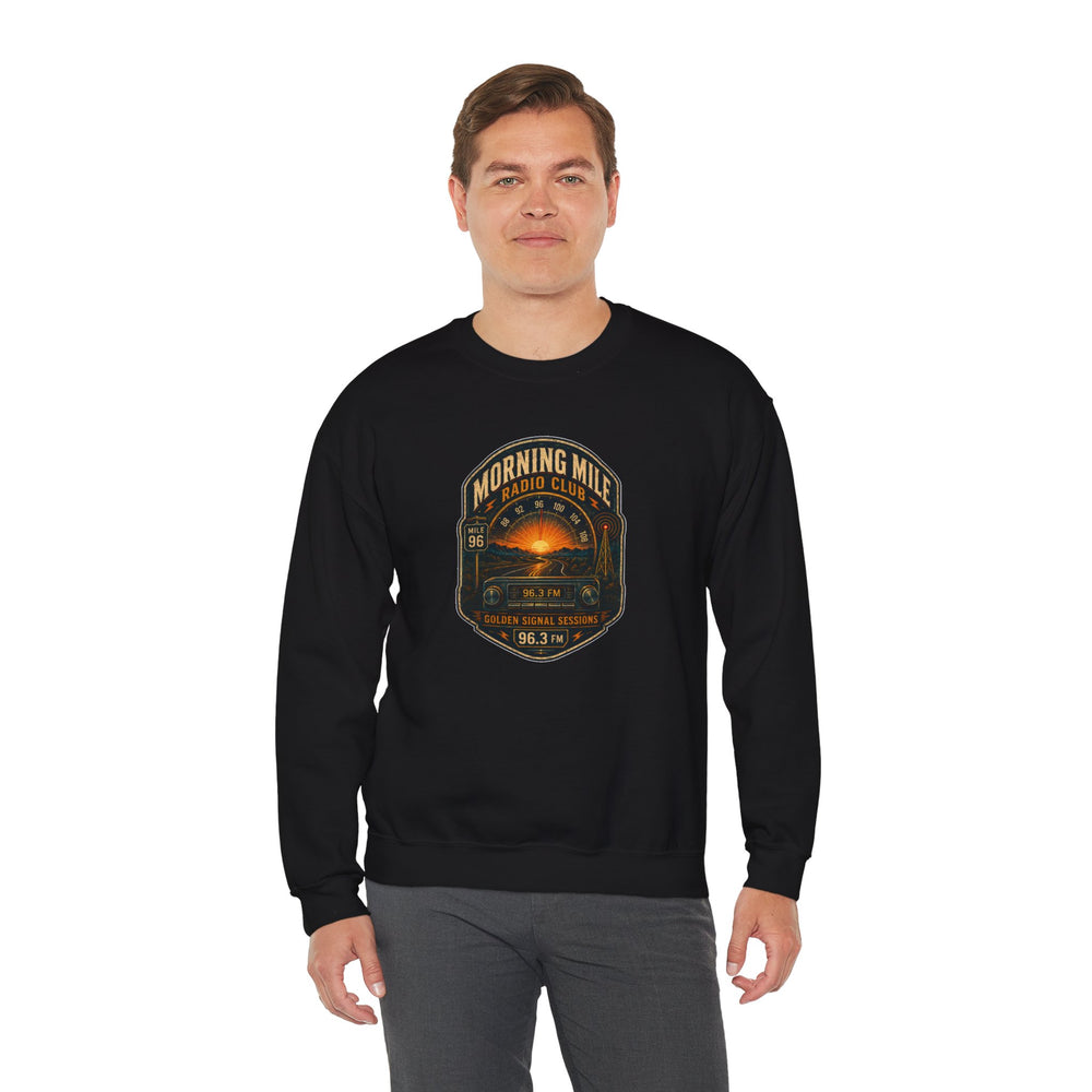 Vibe In Transit | Morning Mile Radio Club | Golden Signal Sessions Sweatshirt