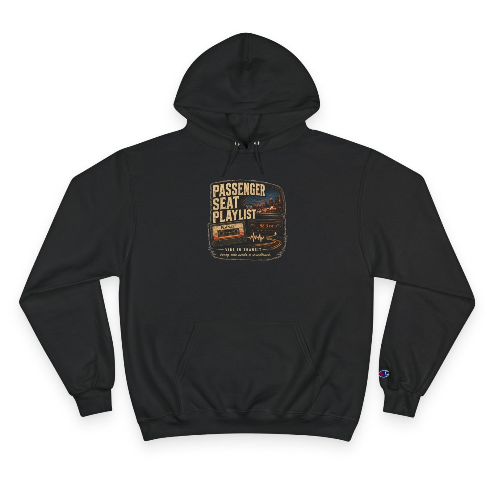 Vibe In Transit | Passenger Seat Playlist Hoodie | Commute Sessions